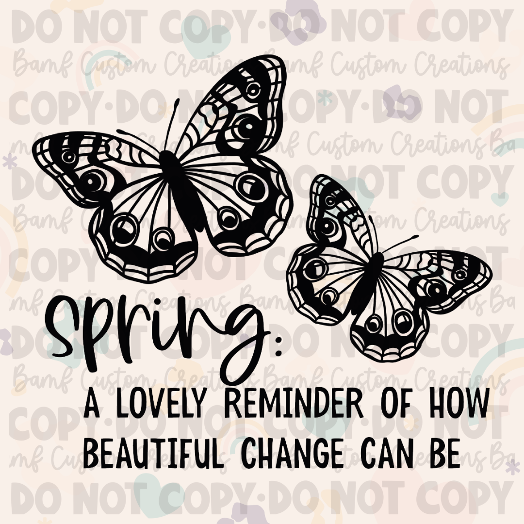 0275 | Spring: A Lovely Reminder | Stickercal