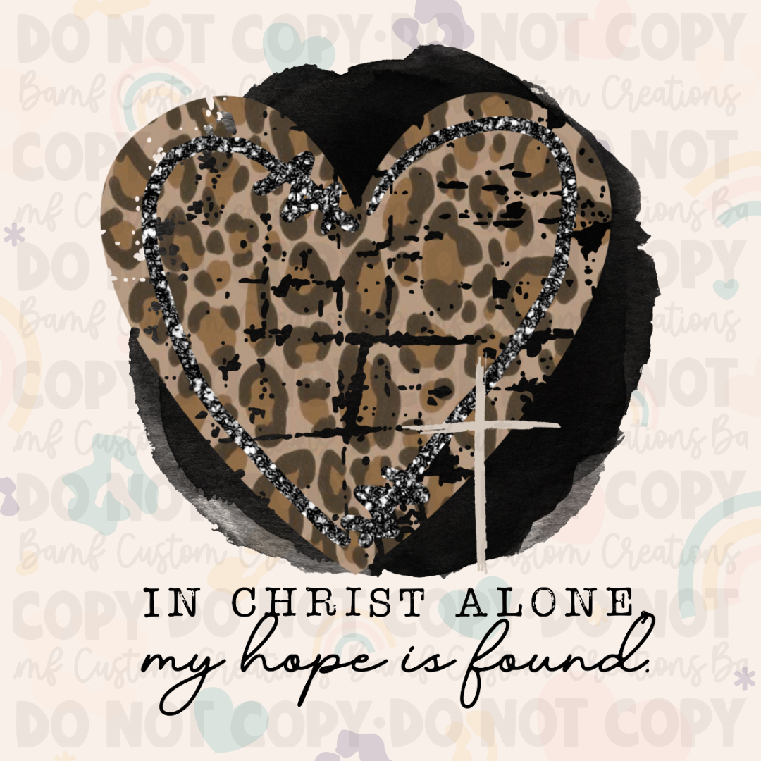 0100 | In Christ Alone My Hope Is Found | Stickercal