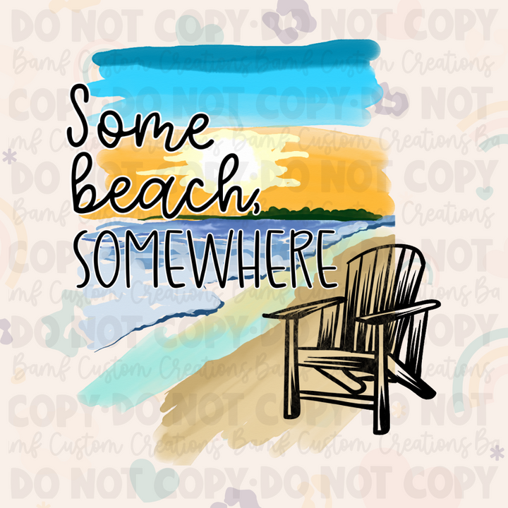 0102 | Some Beach Somewhere | Stickercal