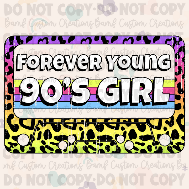0287 | Forever 90s Girl | Stickercal