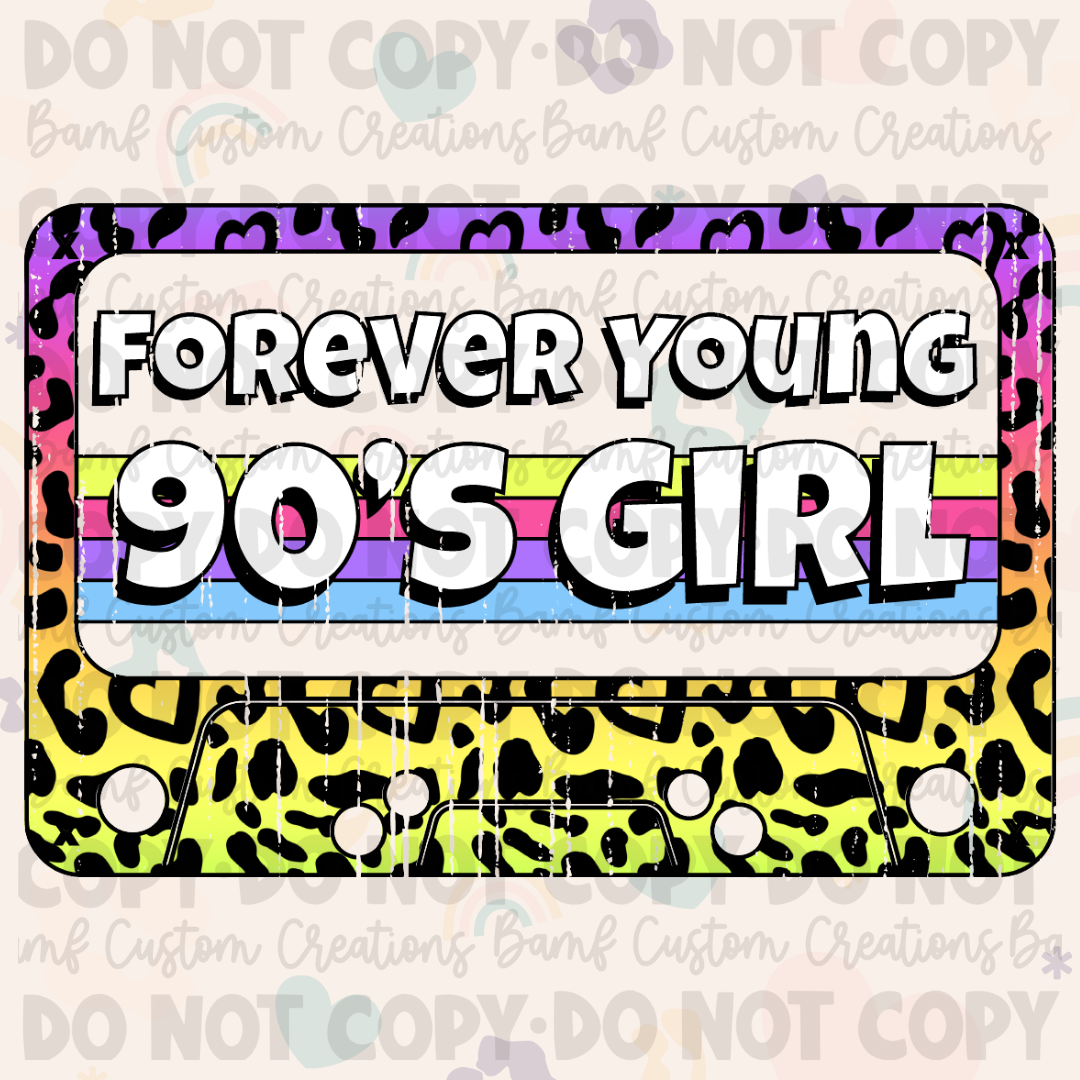 0287 | Forever 90s Girl | Stickercal