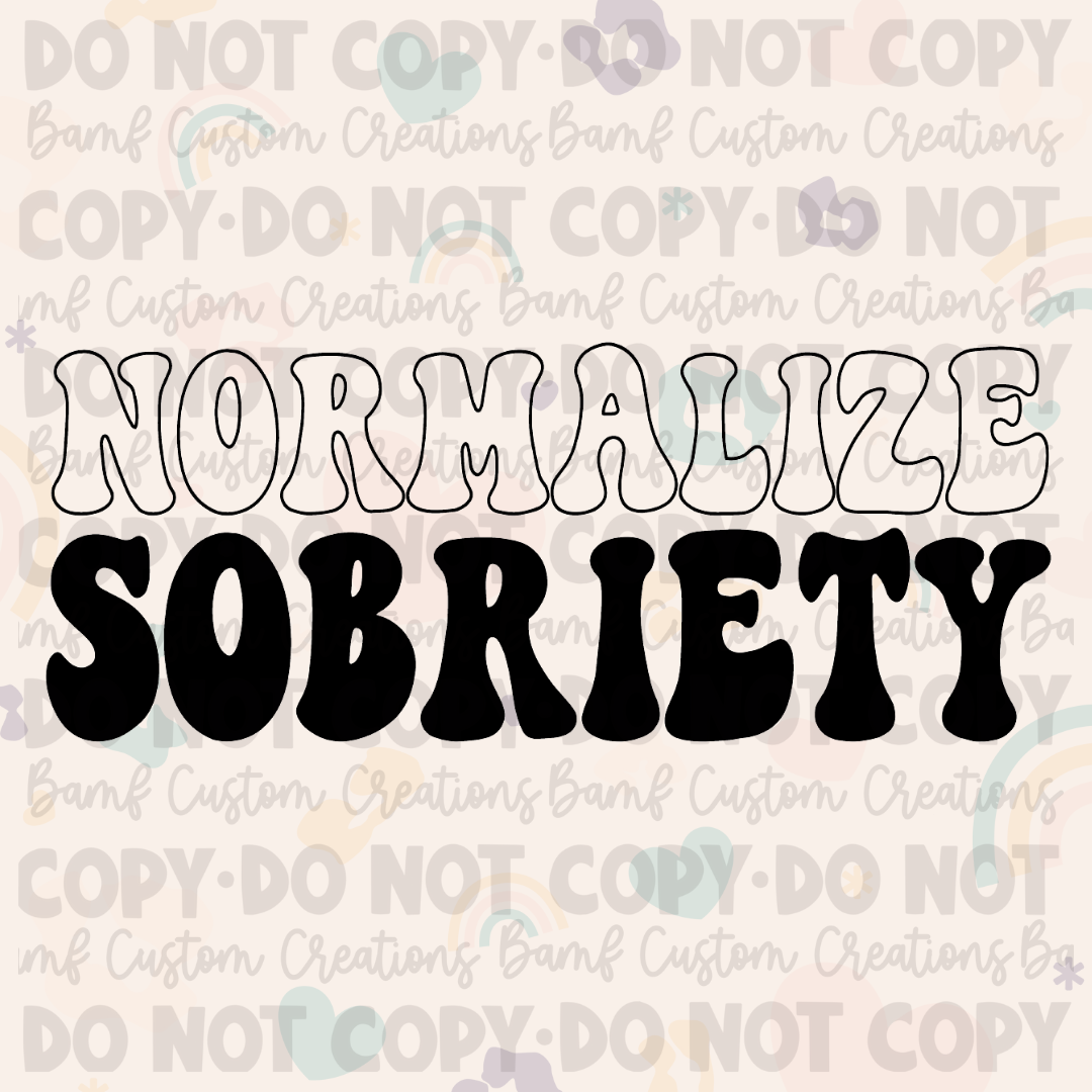 0293 | Normalize Sobriety | Stickercal