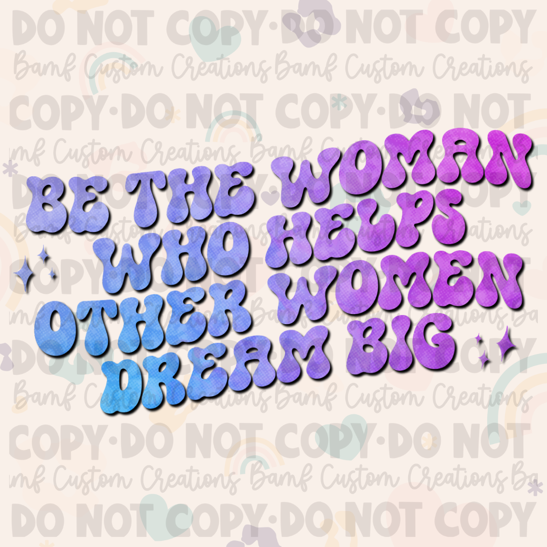 0294 | Be the Woman | Stickercal