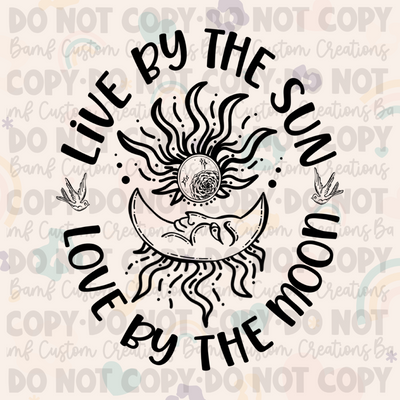 0295 | Live by the Sun, Love by the Moon | Stickercal