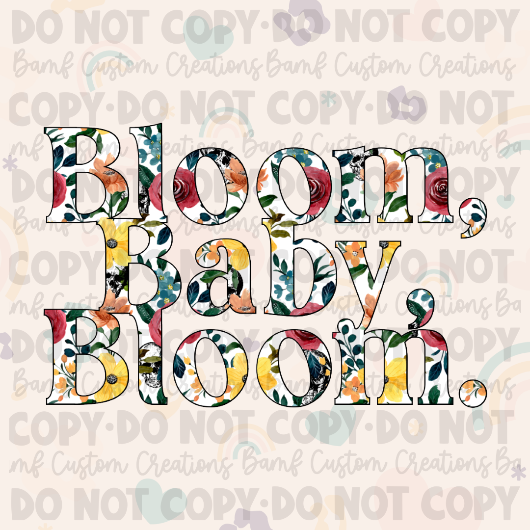 0121 | Bloom Baby Bloom | Stickercal