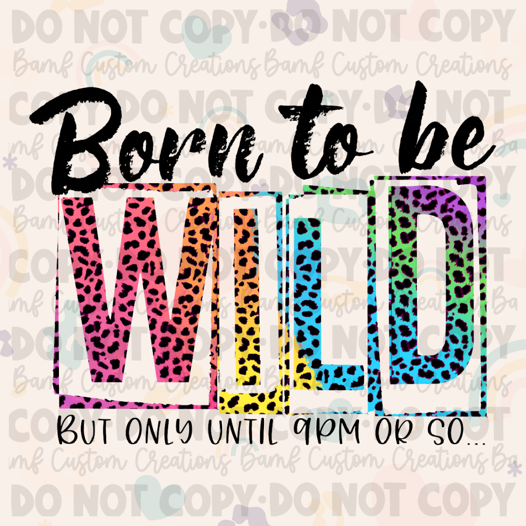 0301 | Born to be Wild | Stickercal