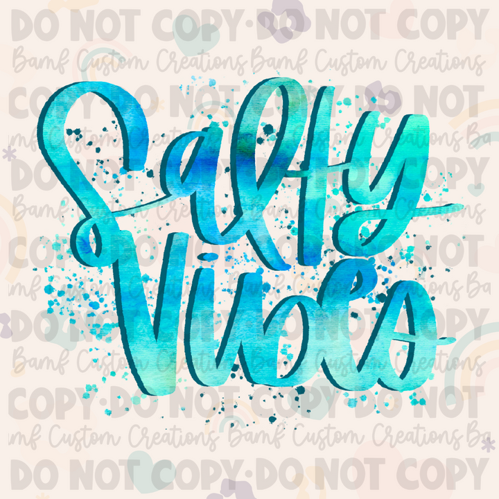 0302 | Salty Vibes | Stickercal