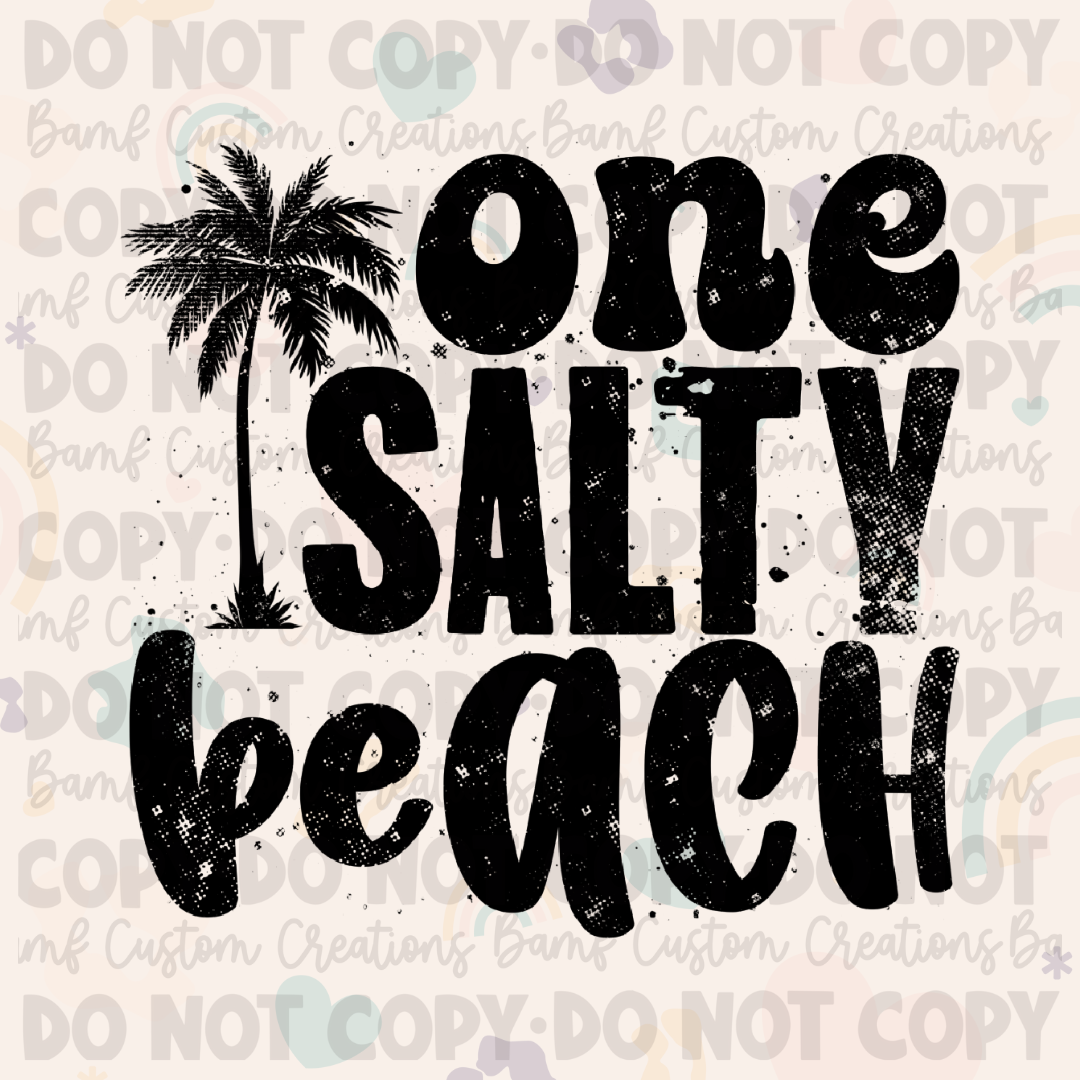 0306 | One Salty Beach | Stickercal