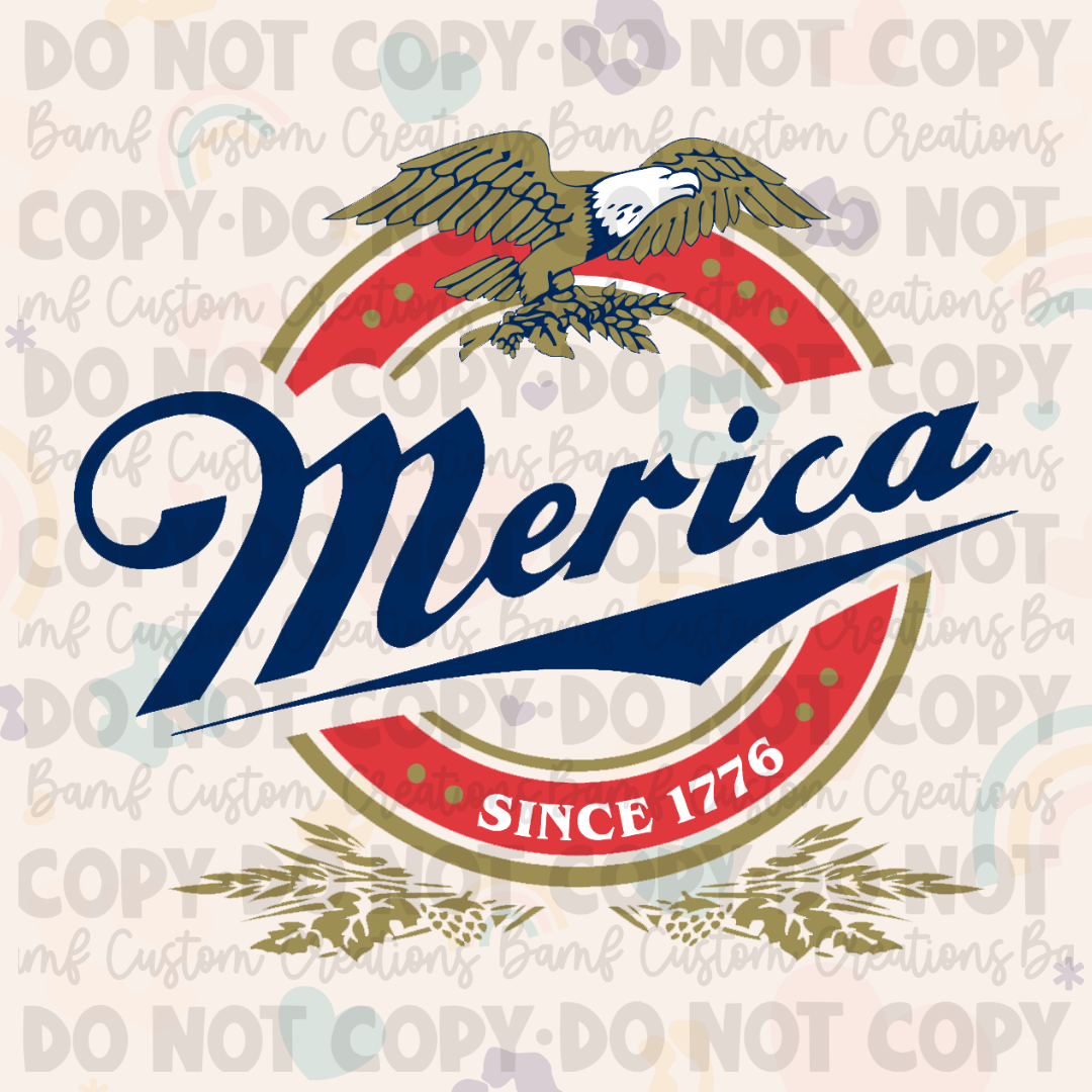 0311 | Merica Since 1776 | Stickercal