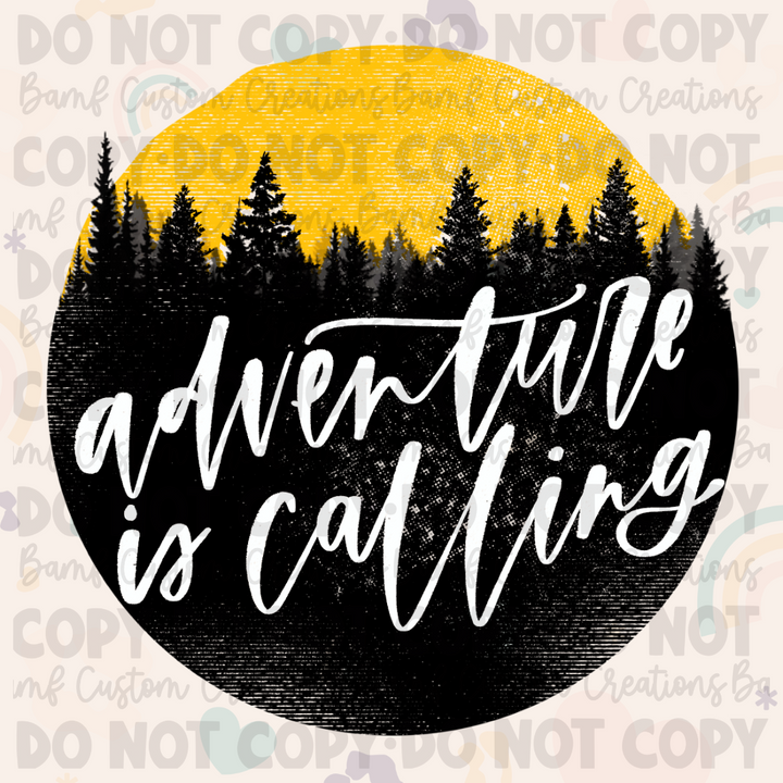 0141 | Adventure is Calling | Stickercal