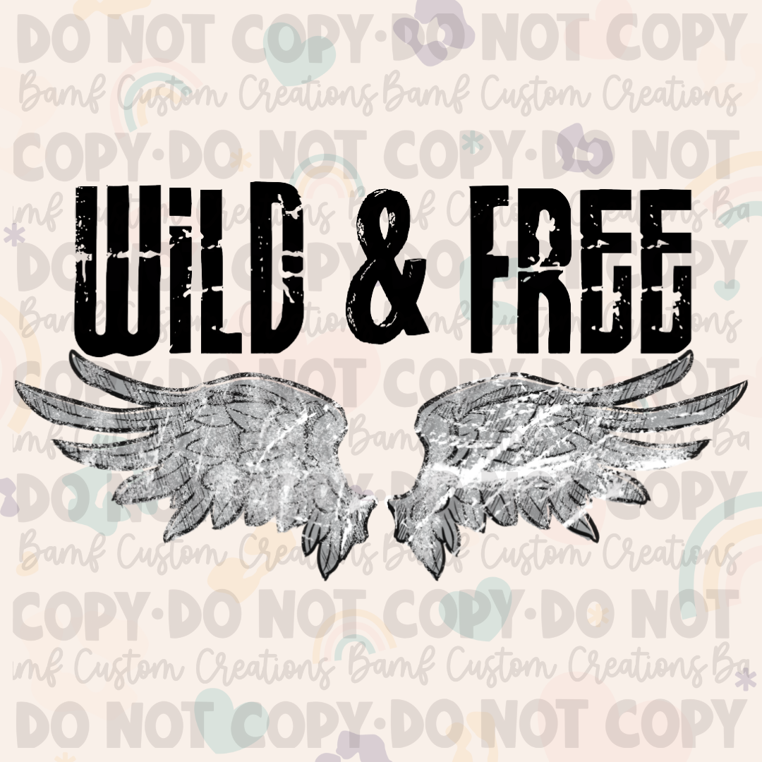 0144 | Wild + Free | Stickercal