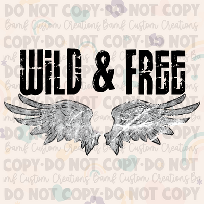 0144 | Wild + Free | Stickercal