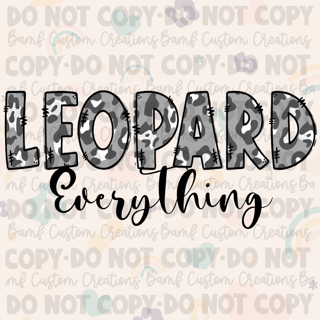 0149 | Leopard Everything | Stickercal