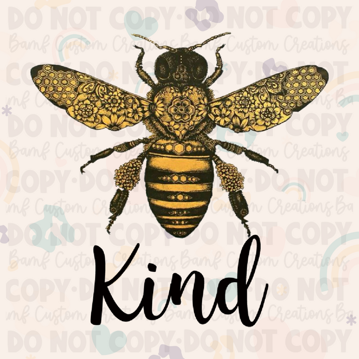 0019 | Bee Kind | Stickercal