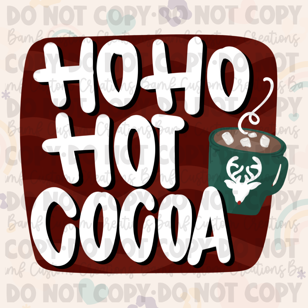 0171 | Ho Ho Hot Cocoa | Stickercal
