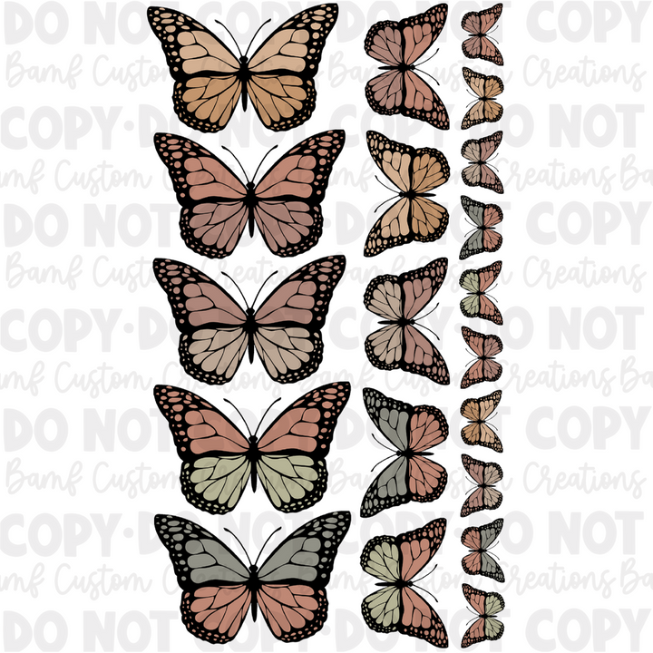 E014 | Taryn's Butterflies | Element Sheet