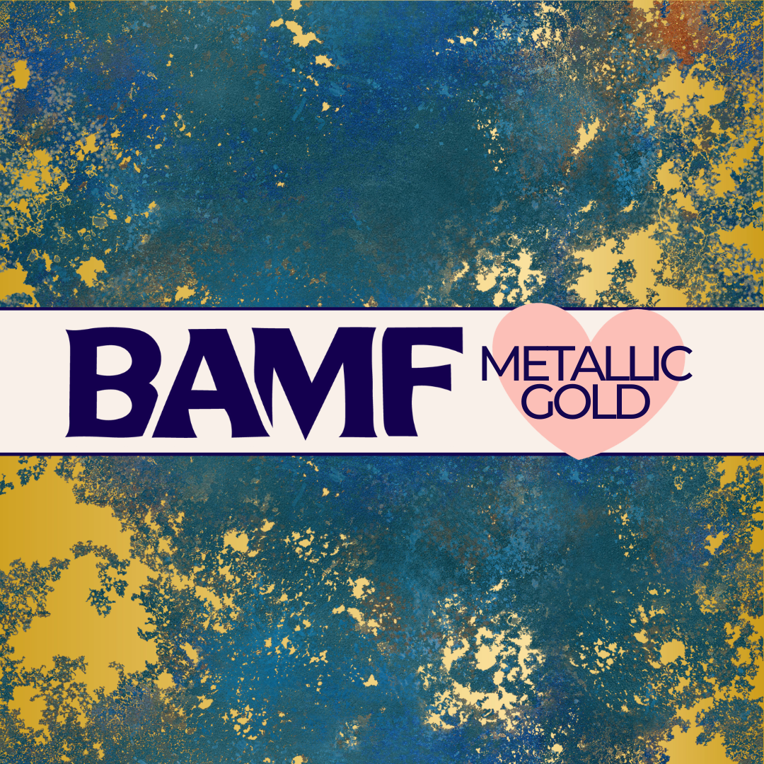 2183MG | Rusty Patina Sea | Metallic Gold Vinyl