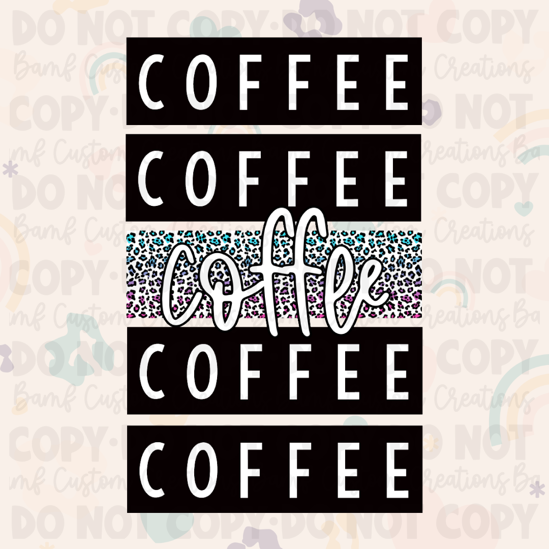 0023 | Coffee Coffee Coffee | Stickercal