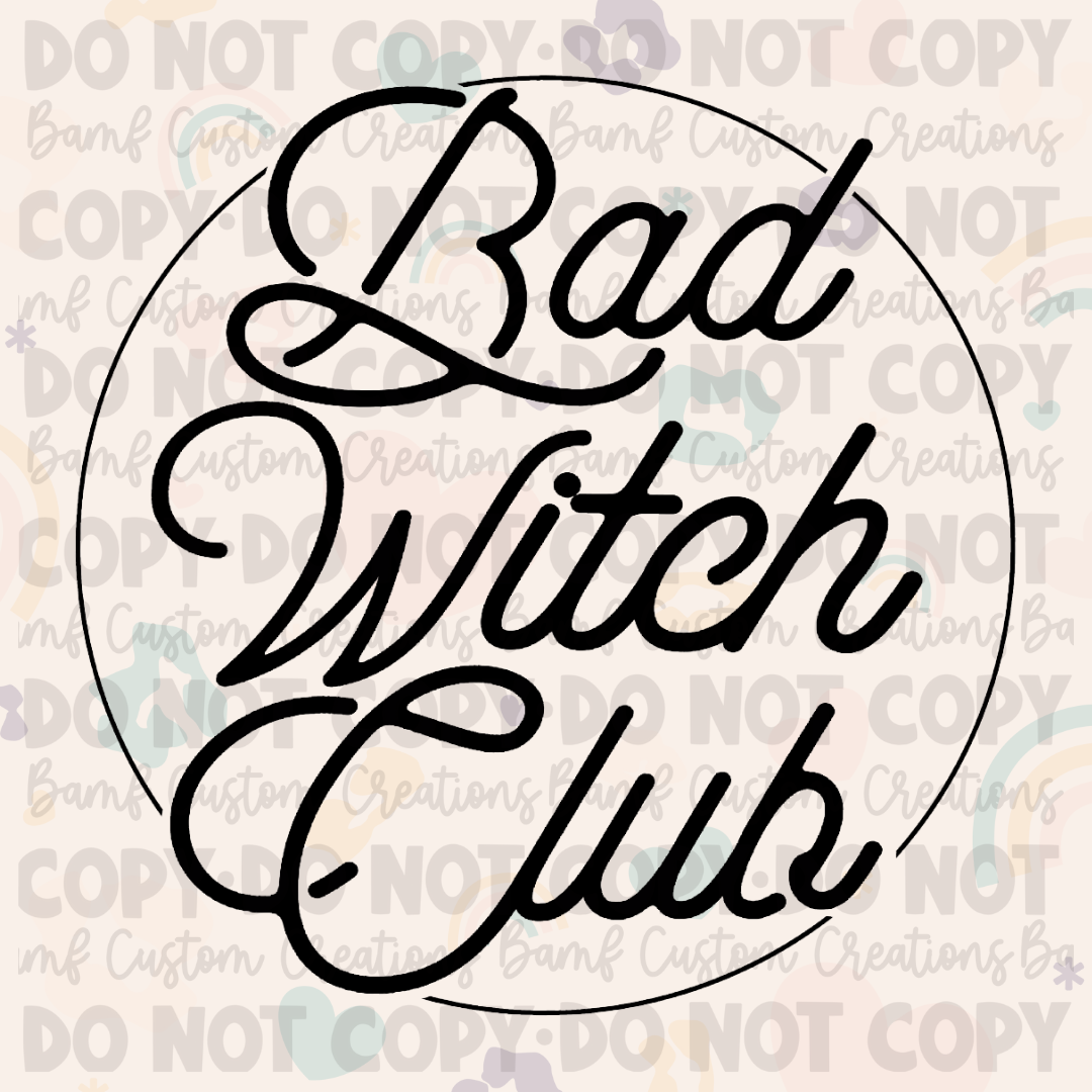 0178 | Bad Witch Club | Stickercal