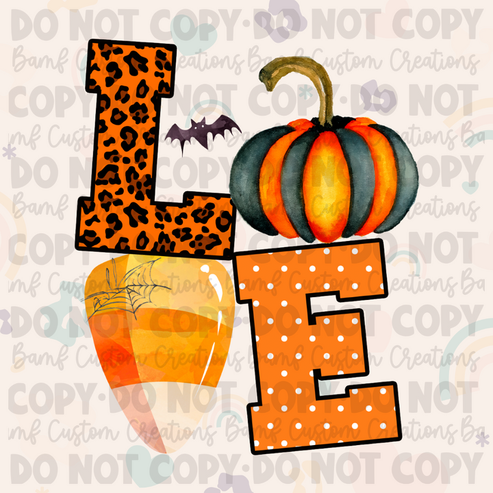 0180 | Halloween Love | Stickercal