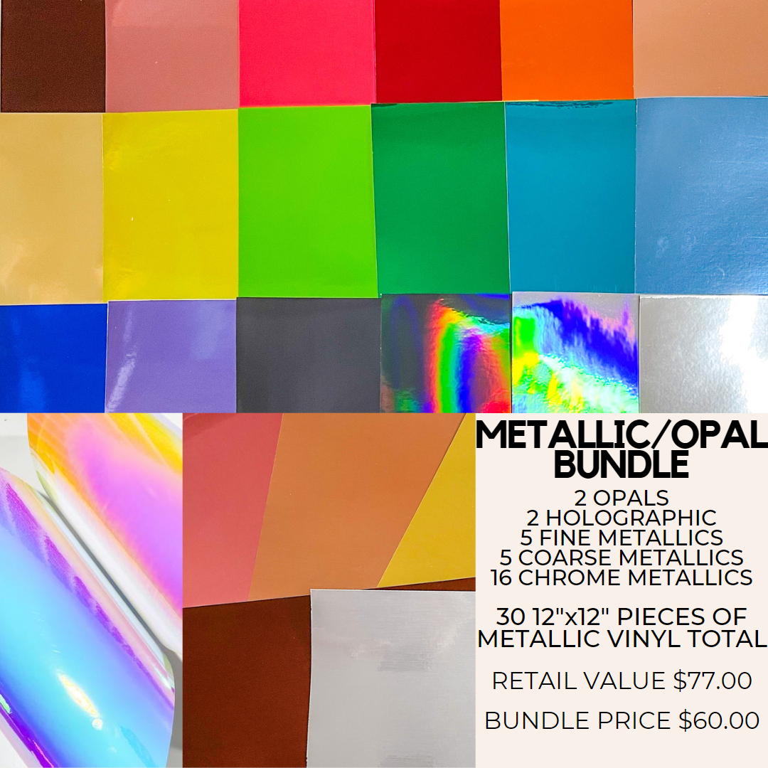 Metallic & Opal Bundle | 30 Pieces Total