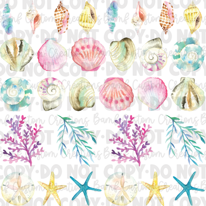 E016 | Seashells | Element Sheet