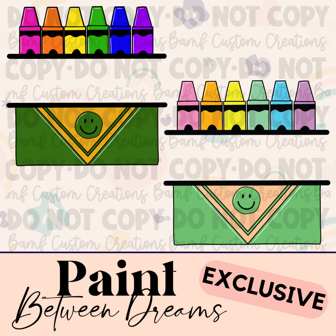 0365 | Crayons | PBD | Stickercal