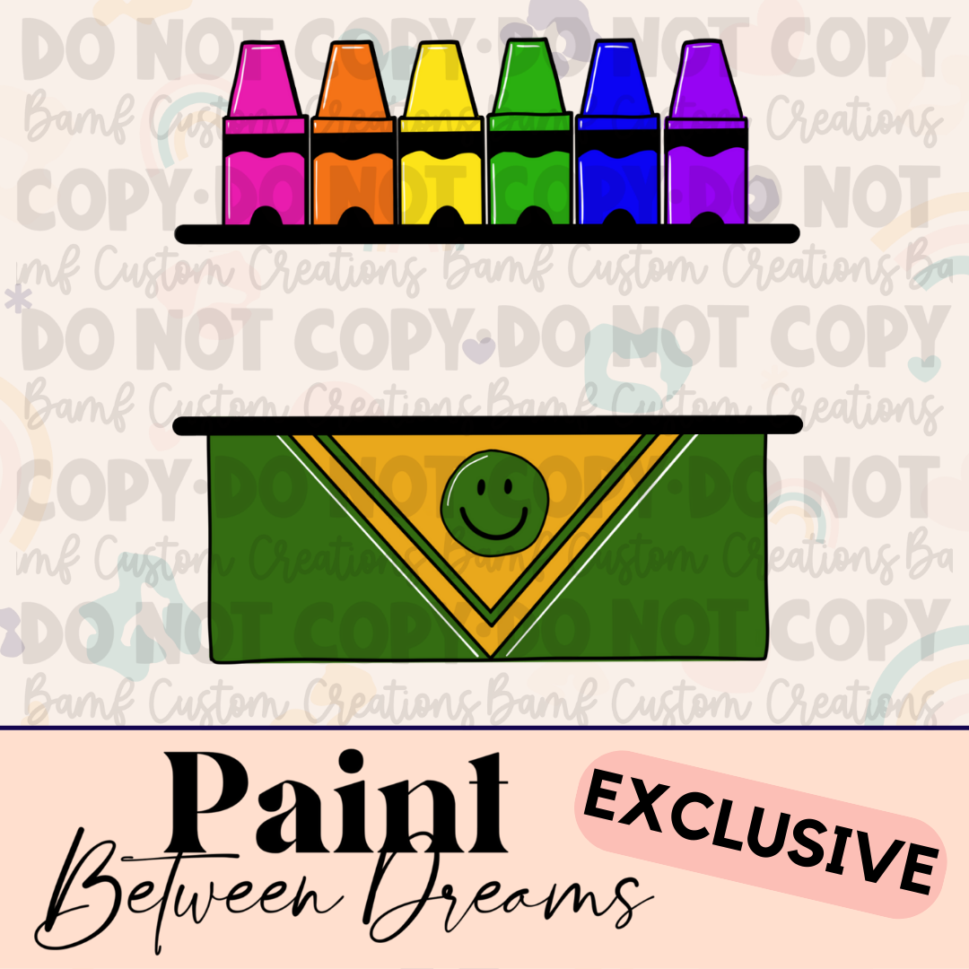 0365 | Crayons | PBD | Stickercal