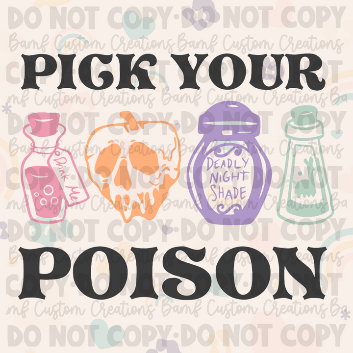 0371 | Pick Your Poison | Stickercal