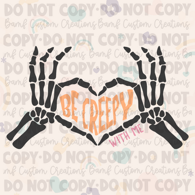 0376 | Be Creepy with Me | Stickercal
