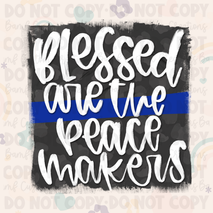 0041 | Blessed Are The Peace Makers | Stickercal