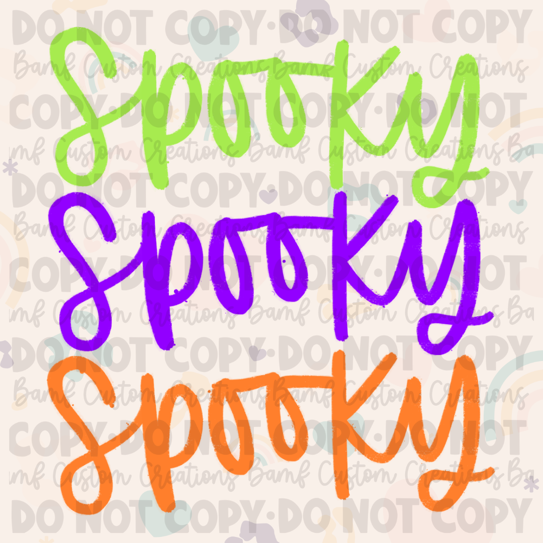 0210 | Spooky Stacked | Stickercal