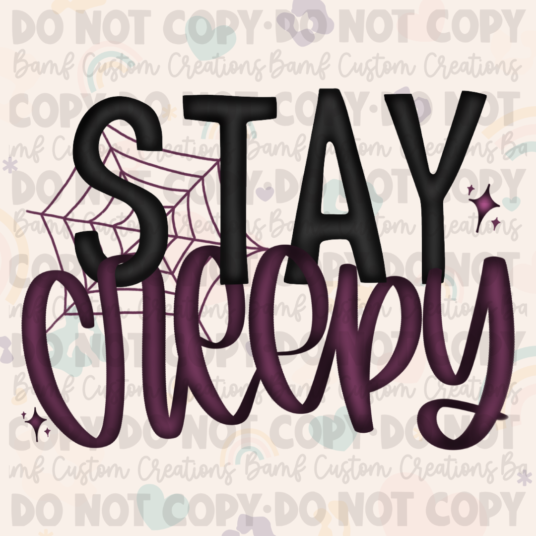 0211 | Stay Creepy | Stickercal