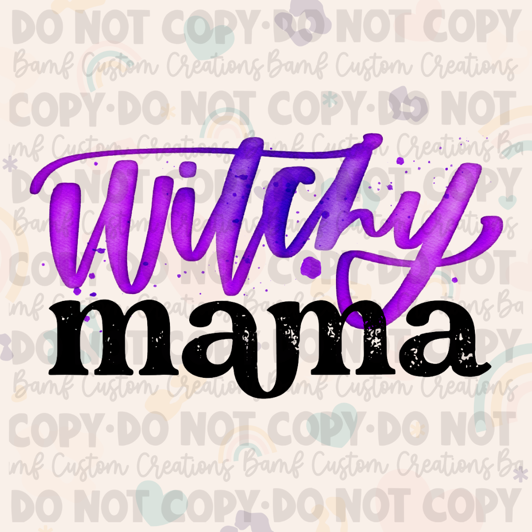 0233 | Witchy Mama | Stickercal