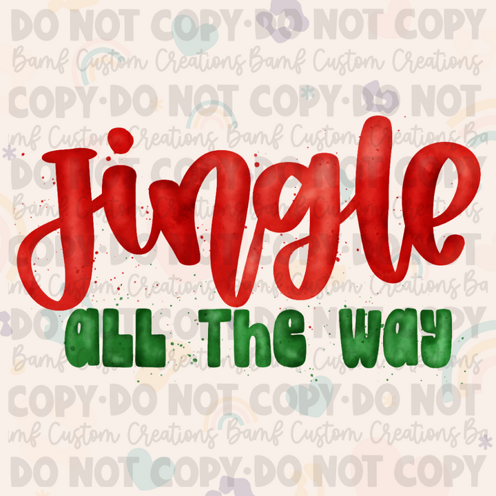 0237 | Jingle All the Way | Stickercal