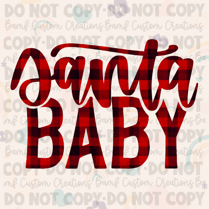 0238 | Santa Baby | Stickercal