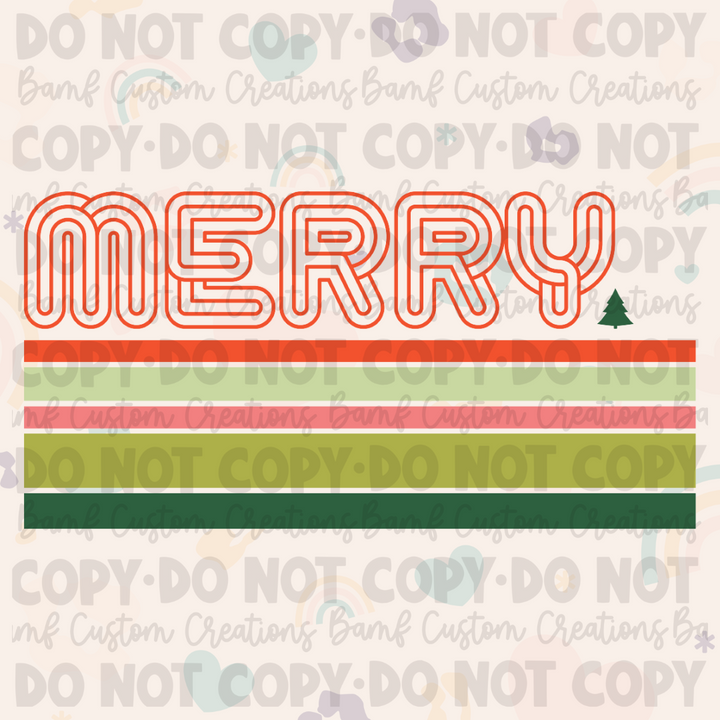 0241 | Merry | Stickercal