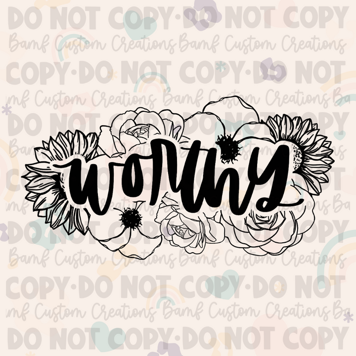 0246 | Worthy | Stickercal