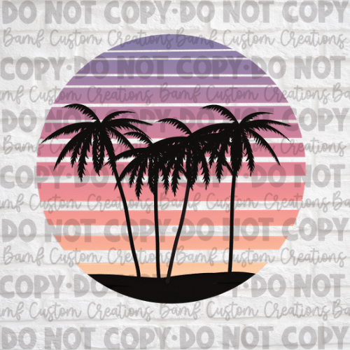 Sunrise + Palm Trees | Digital Download