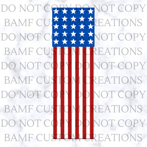 American Flag | Pen Wrap | Digital Download
