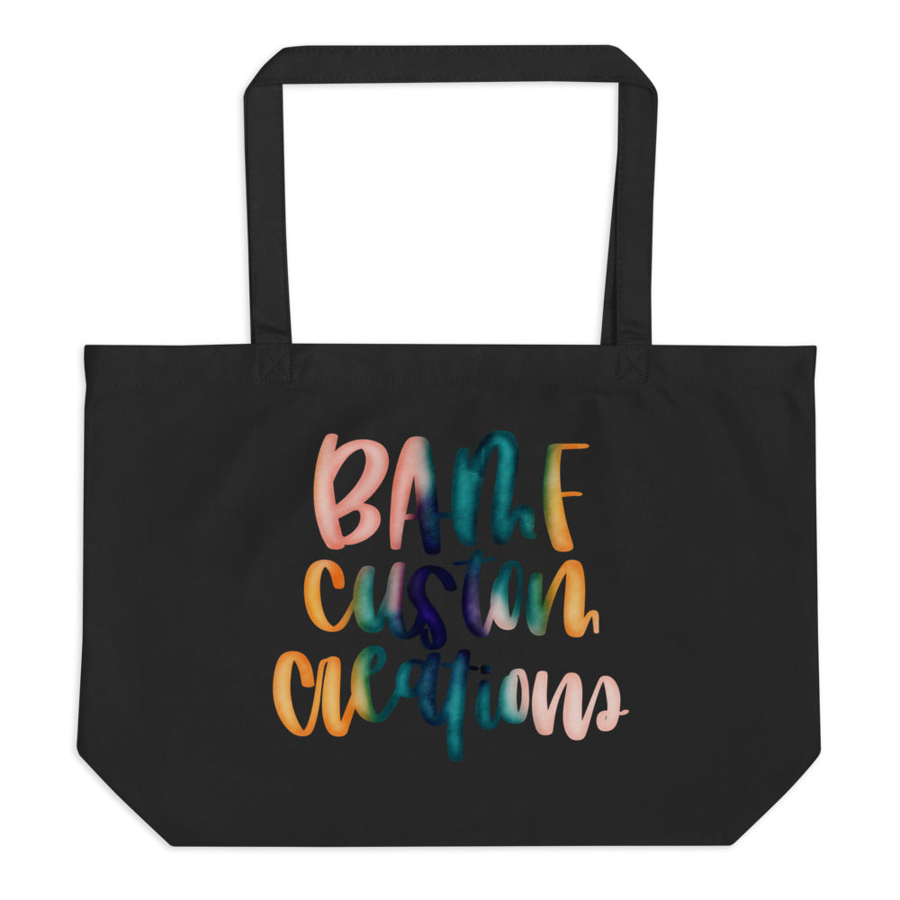 Large BAMF Watercolor Logo Totes Bag