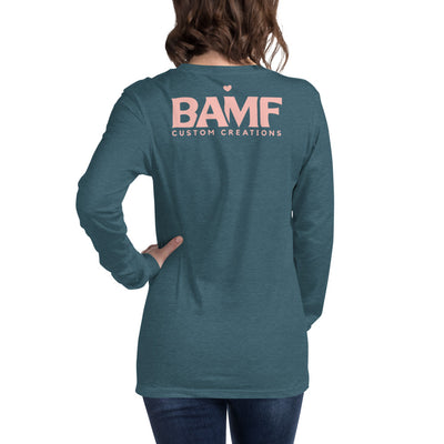 BAMF CC Pink Logo Long Sleeve