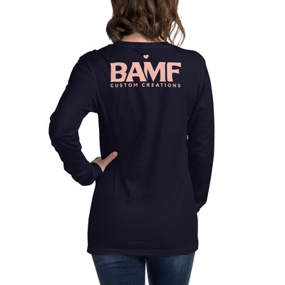BAMF CC Pink Logo Long Sleeve